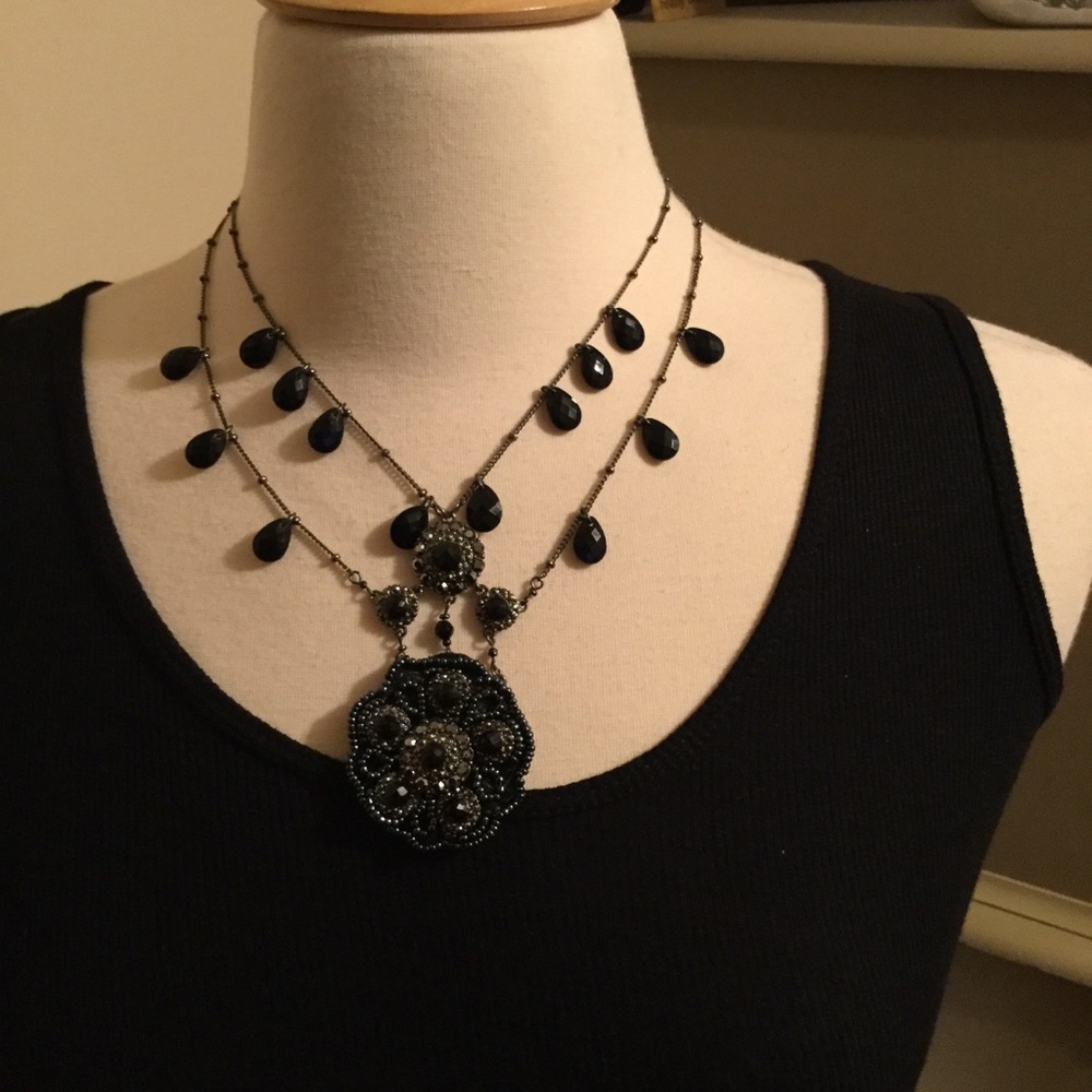 Black Statement Necklace